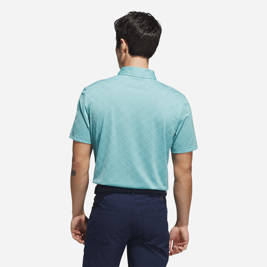 Áo Polo Nam Adidas Ultimate365 Hounds Jacquard - Xanh Mint