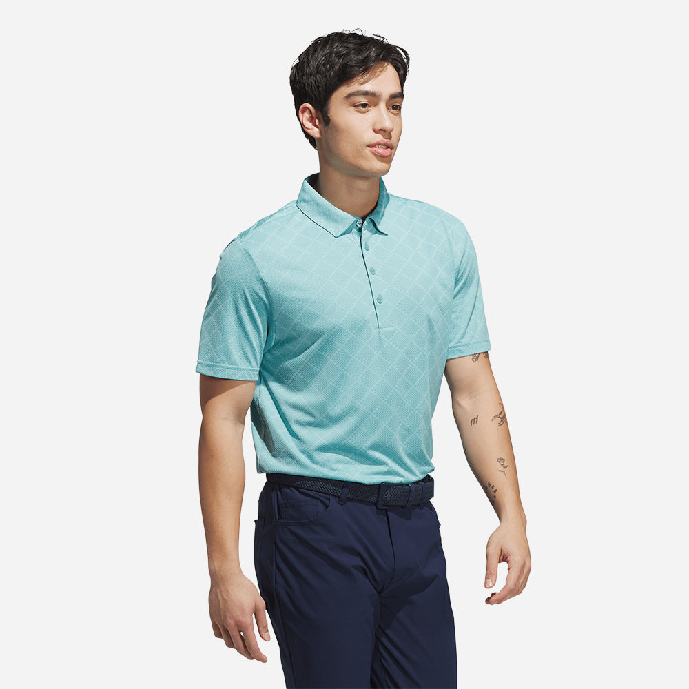 Áo Polo Nam Adidas Ultimate365 Hounds Jacquard - Xanh Mint - Supersports Vietnam