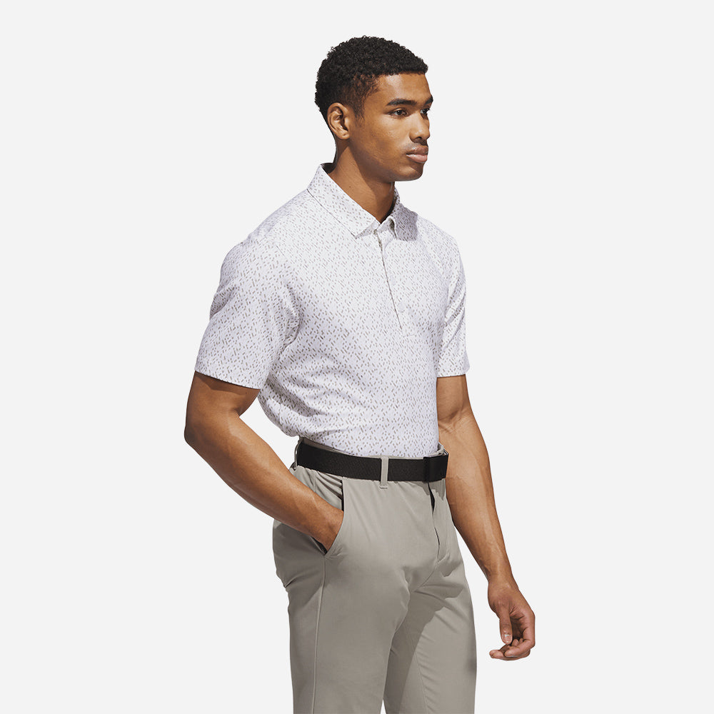 Áo Polo Nam Adidas Ultimate365 Micro Argyle - Trắng - Supersports Vietnam