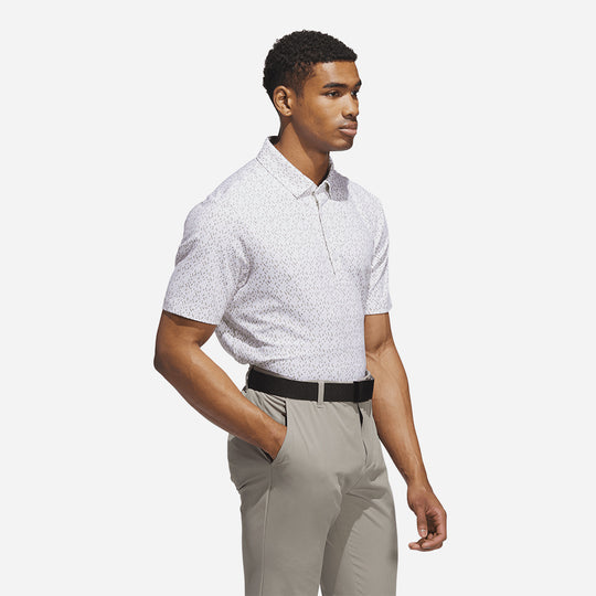 Áo Polo Nam Adidas Ultimate365 Micro Argyle - Trắng