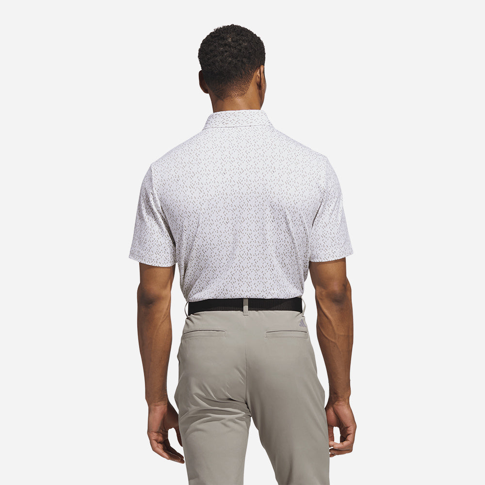 Áo Polo Nam Adidas Ultimate365 Micro Argyle - Trắng - Supersports Vietnam