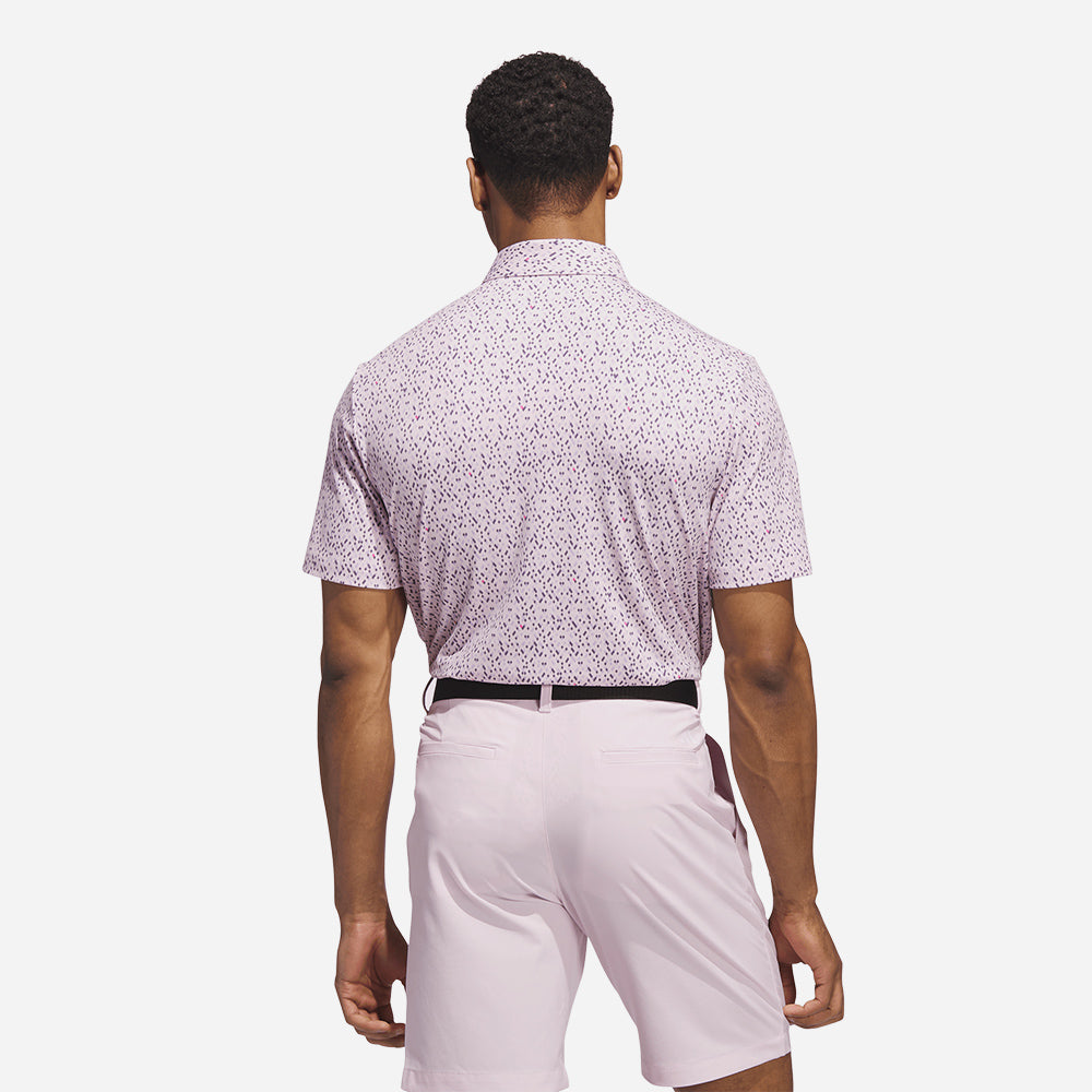 Áo Polo Nam Adidas Ultimate365 Micro Argyle - Hồng - Supersports Vietnam
