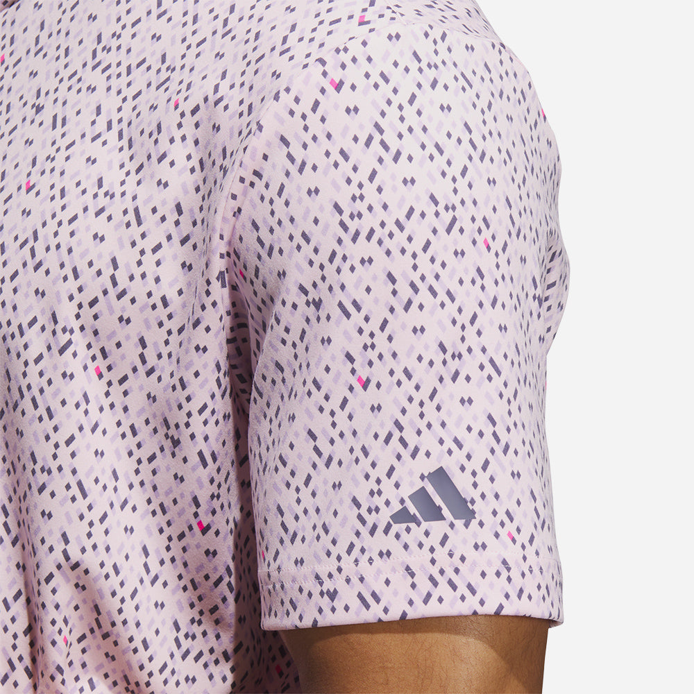 Áo Polo Nam Adidas Ultimate365 Micro Argyle - Hồng - Supersports Vietnam