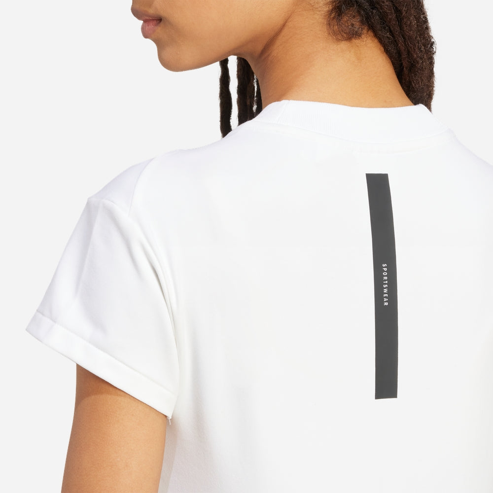 Áo Thun Nữ Adidas Z.N.E. - Trắng - Supersports Vietnam