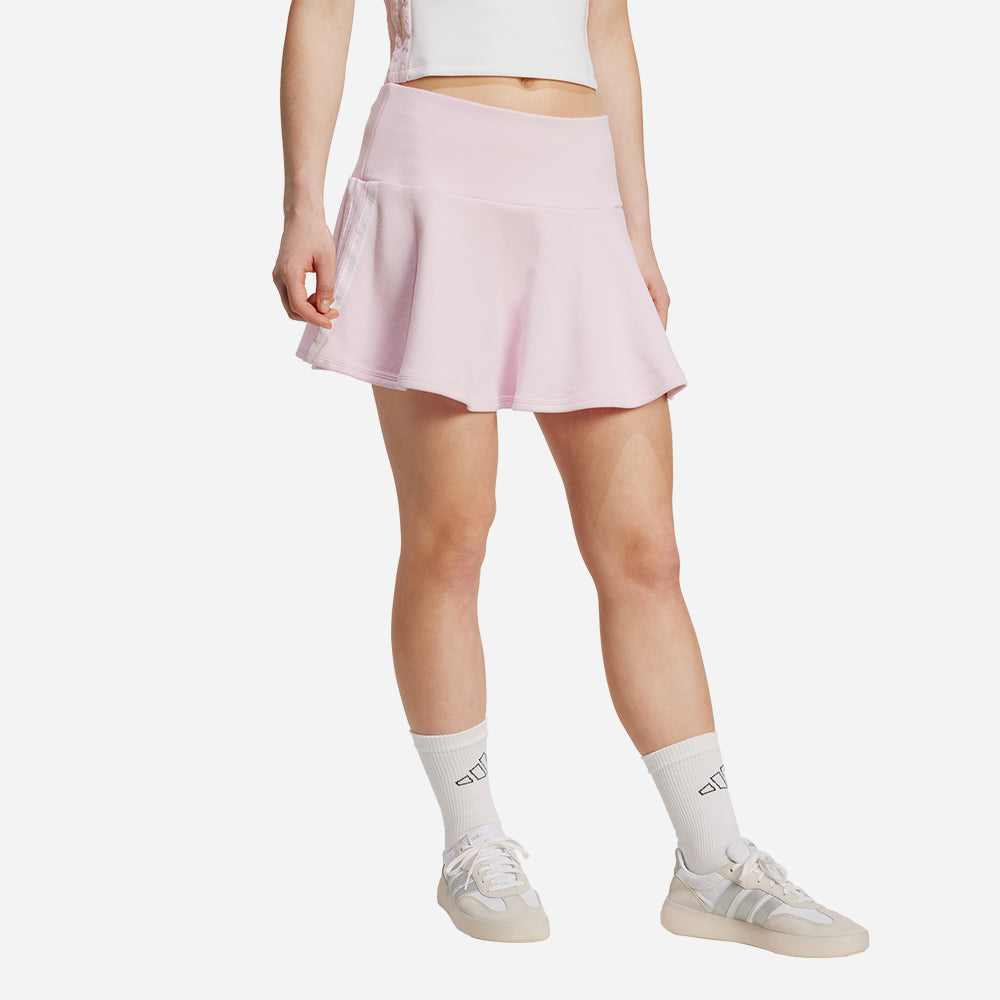 Chân Váy Nữ Adidas Seasonal Essentials 3-Stripes - Hồng - Supersports Vietnam