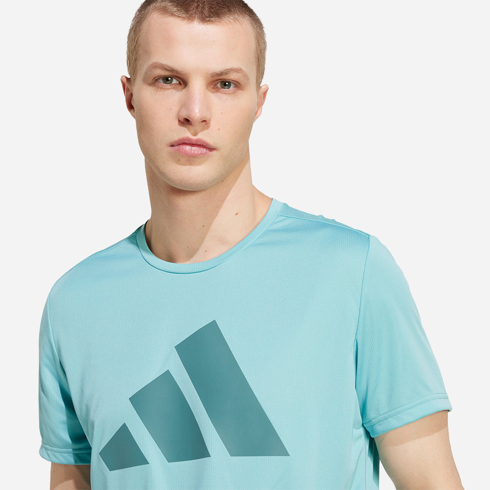 Áo Thun Nam Adidas Run It - Xanh Mint - Supersports Vietnam