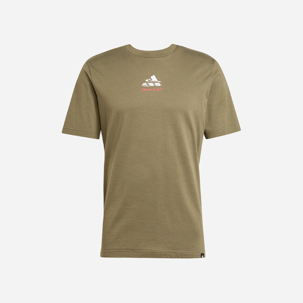 Áo Thun Nam Adidas Memories Of Sport Gallery Graphic - Nâu - Supersports Vietnam