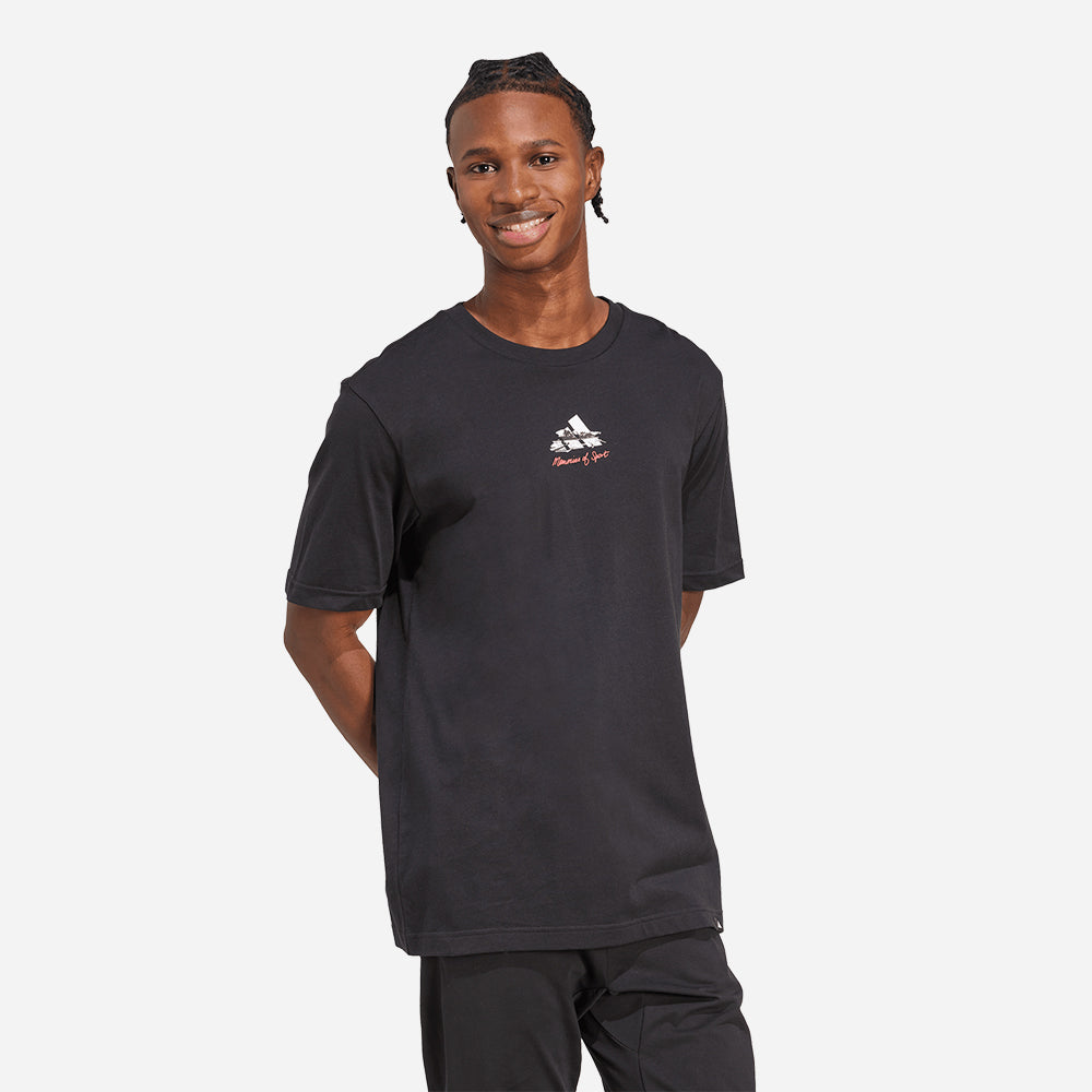 Áo Thun Nam Adidas Memories Of Sport Gallery Graphic - Đen - Supersports Vietnam