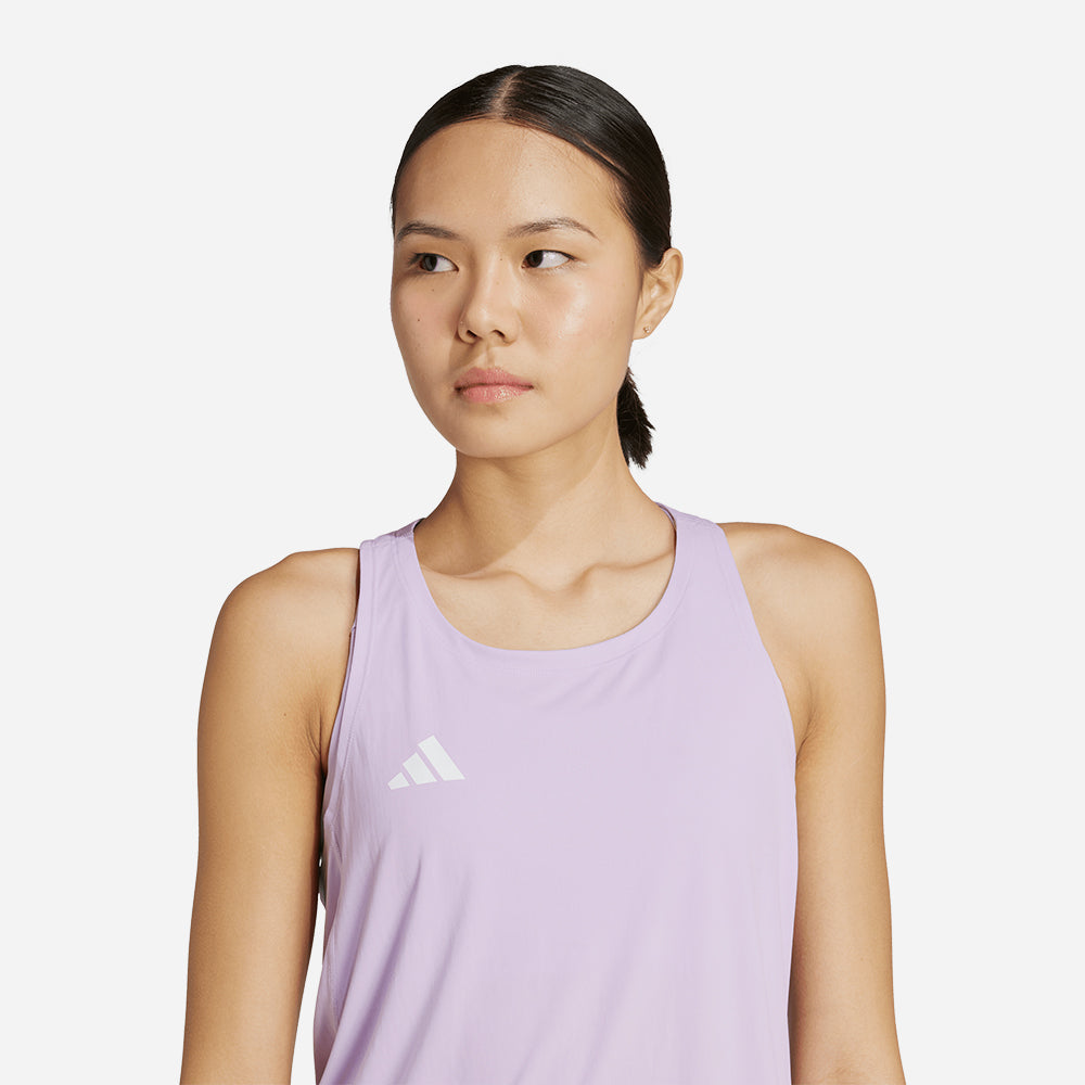 Áo Ba Lỗ Nữ Adidas Adizero Essentials Running - Tím - Supersports Vietnam