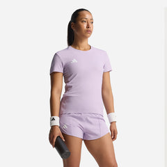 Áo Thun Nữ Adidas Adizero Essentials Running - Tím - Supersports Vietnam