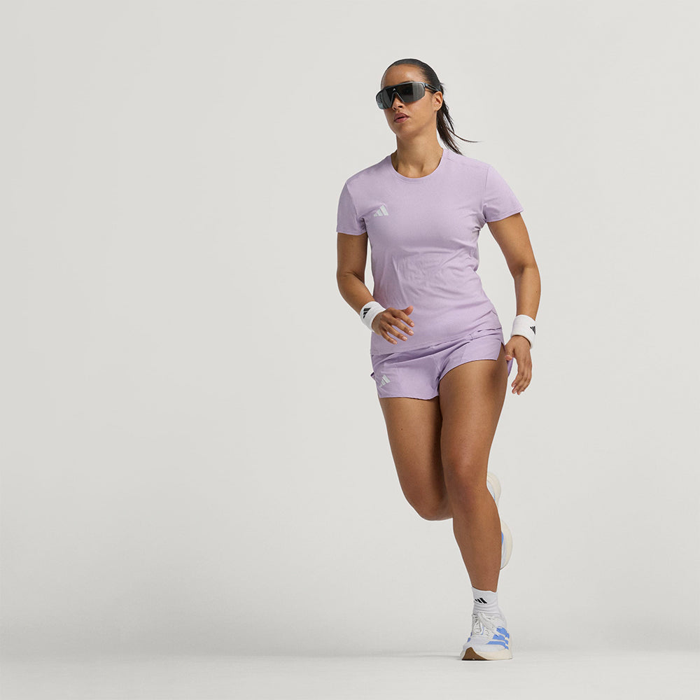 Áo Thun Nữ Adidas Adizero Essentials Running - Tím - Supersports Vietnam