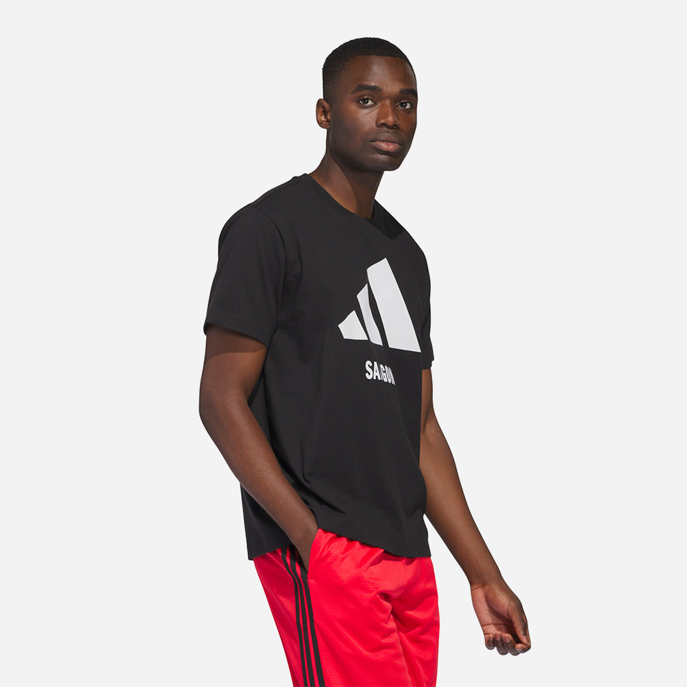 Áo Tay Ngắn Unisex Adidas Saigon - Đen - Supersports Vietnam