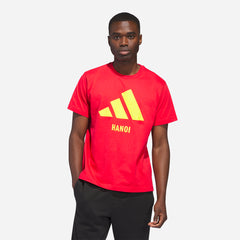 Áo Tay Ngắn Unisex Adidas Hanoi - Đỏ - Supersports Vietnam