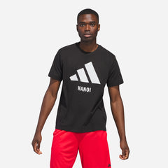 Áo Tay Ngắn Unisex Adidas Hanoi - Đen - Supersports Vietnam