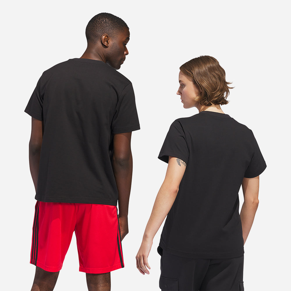 Áo Tay Ngắn Unisex Adidas Hanoi - Đen - Supersports Vietnam