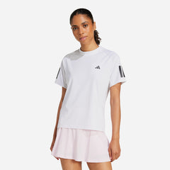 Áo Thun Tay Ngắn Nữ Adidas Club - Trắng - Supersports Vietnam