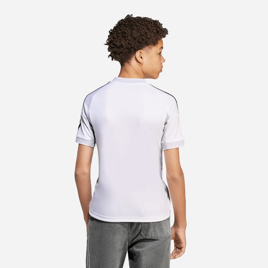 Áo Đá Bóng Trẻ Em Adidas Sân Nhà Real Madrid 25/26 - Trắng