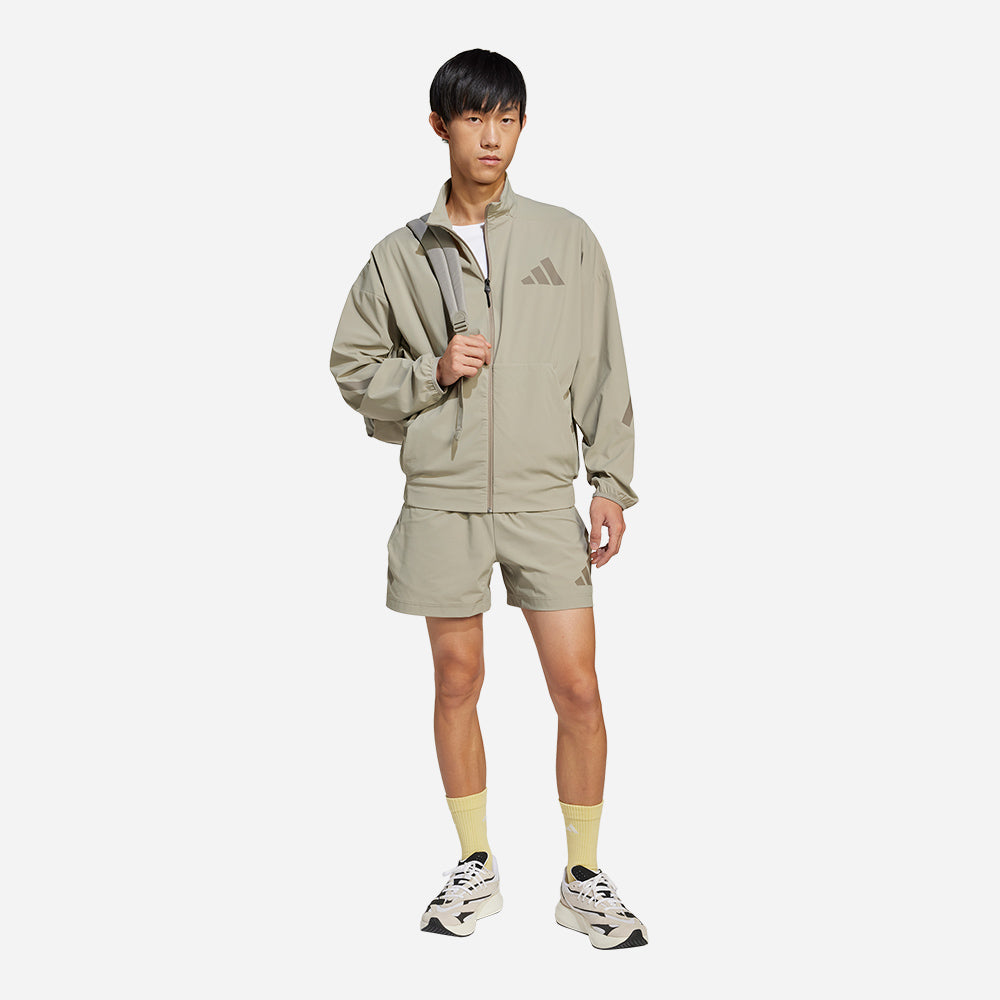 Quần Ngắn Nam Adidas Z.N.E. Woven - Nâu - Supersports Vietnam