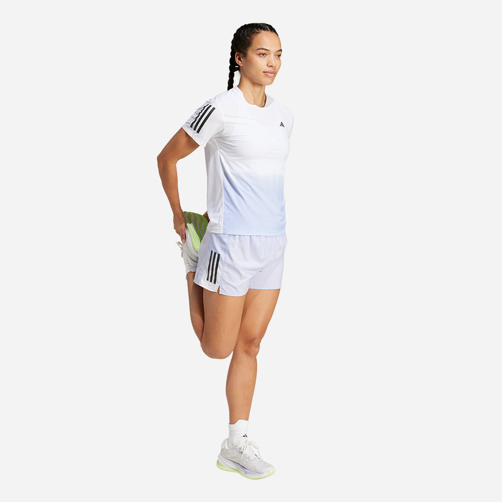 Quần Ngắn Nữ Adidas Own The Run B Cb - Xanh Dương - Supersports Vietnam