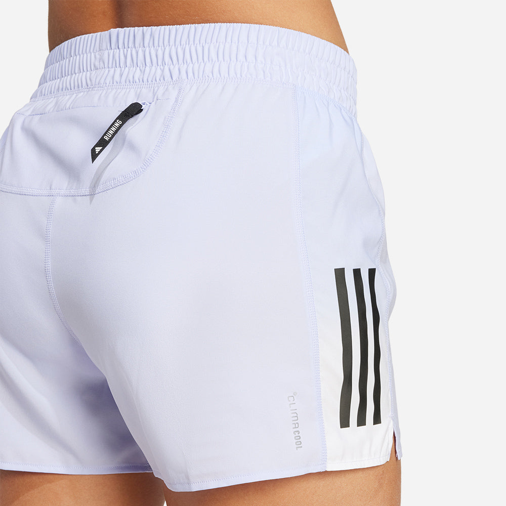 Quần Ngắn Nữ Adidas Own The Run B Cb - Xanh Dương - Supersports Vietnam