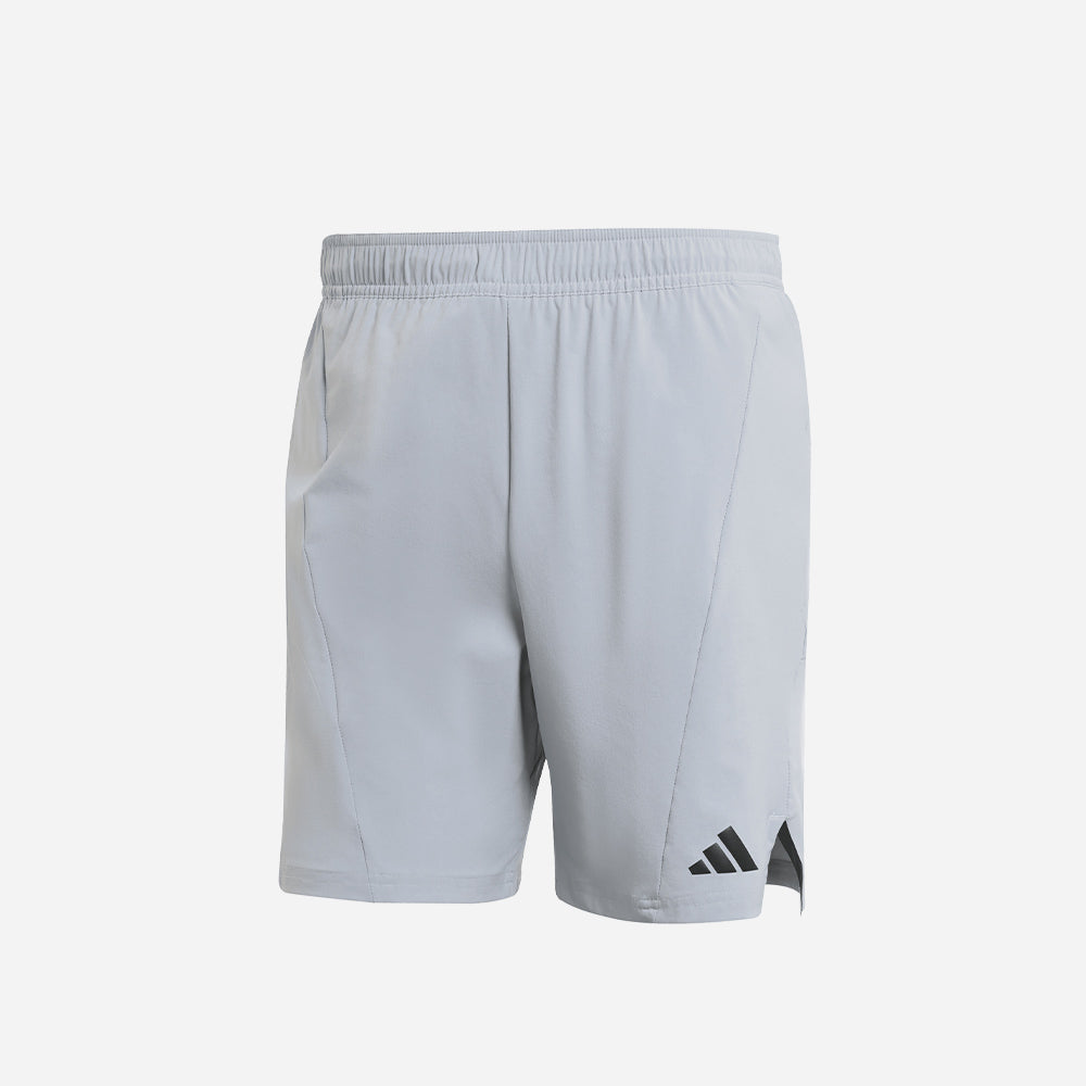 Quần Ngắn Thể Thao Nam Adidas Designed For Training Workout - Xám - Supersports Vietnam