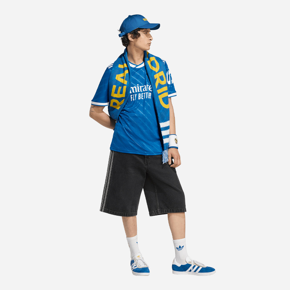 Áo Đá Bóng Nam Adidas Real Madrid 25/26 Sân Thứ Ba - Xanh Dương - Supersports Vietnam