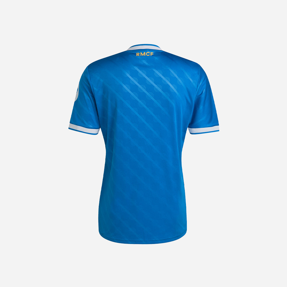 Áo Đá Bóng Nam Adidas Real Madrid 25/26 Sân Thứ Ba - Xanh Dương - Supersports Vietnam