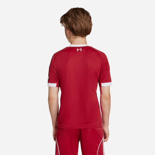 Áo Đá Bóng Trẻ Em Adidas Liverpool Sân Nhà 25/26 - Đỏ
