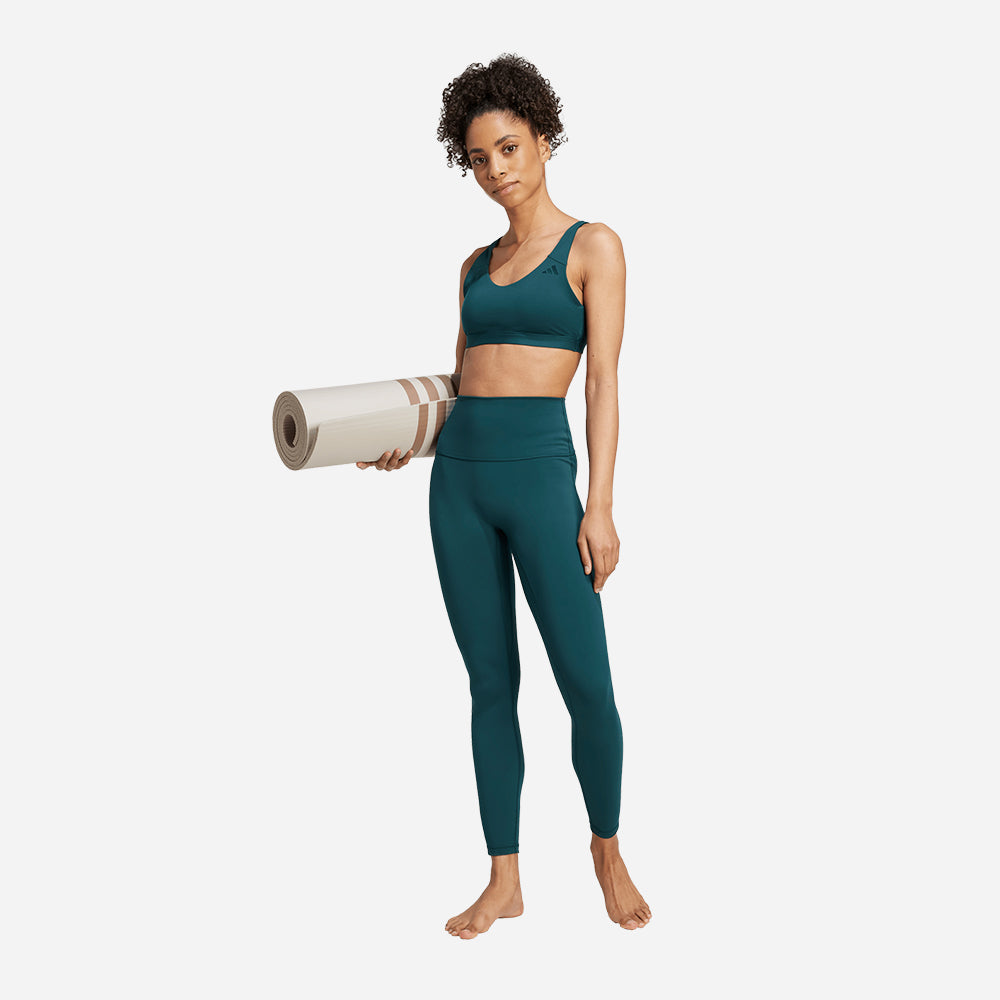 Quần Bó Thể Thao Nữ Adidas All Me Sculpt - Xanh Dương - Supersports Vietnam