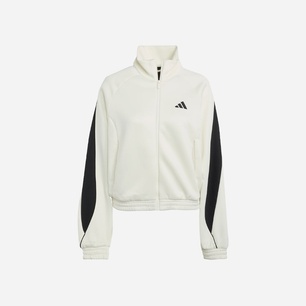 Áo Khoác Nữ Adidas Stadium Track - Be - Supersports Vietnam