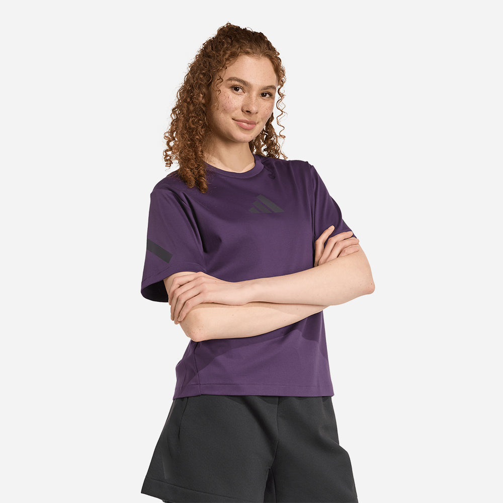 Áo Thun Nữ Adidas Z.N.E. - Tím - Supersports Vietnam