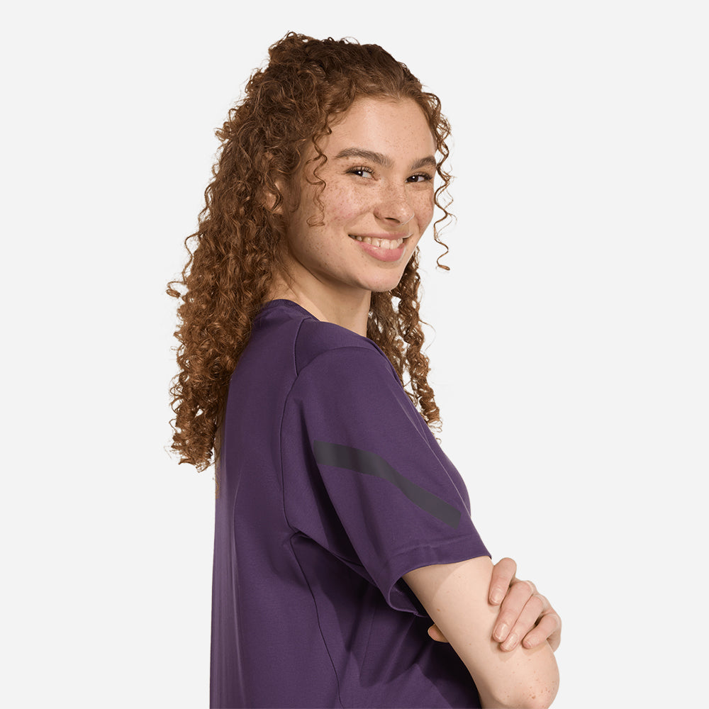 Áo Thun Nữ Adidas Z.N.E. - Tím - Supersports Vietnam