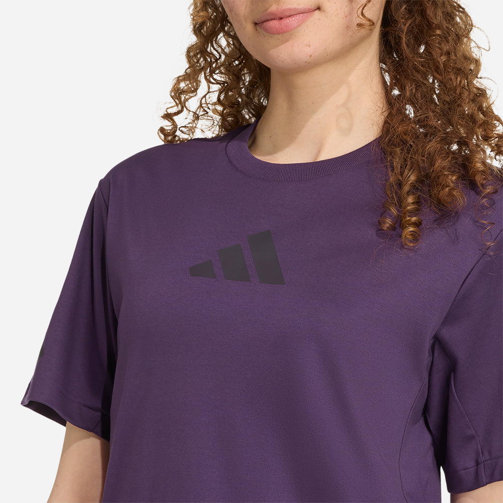 Áo Thun Nữ Adidas Z.N.E. - Tím - Supersports Vietnam