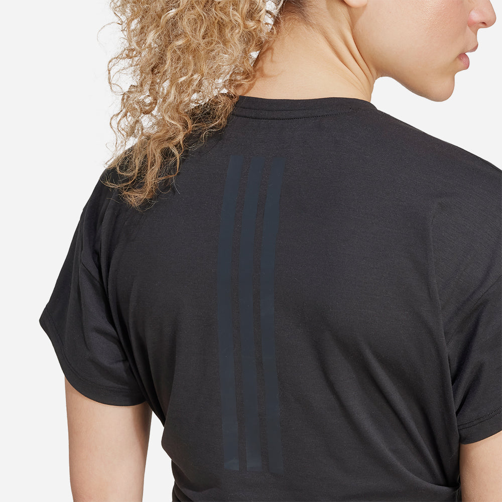 Áo Thun Nữ Adidas Power - Đen - Supersports Vietnam