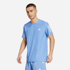 Áo Thun Nam Adidas Own The Run - Xanh Dương - Supersports Vietnam