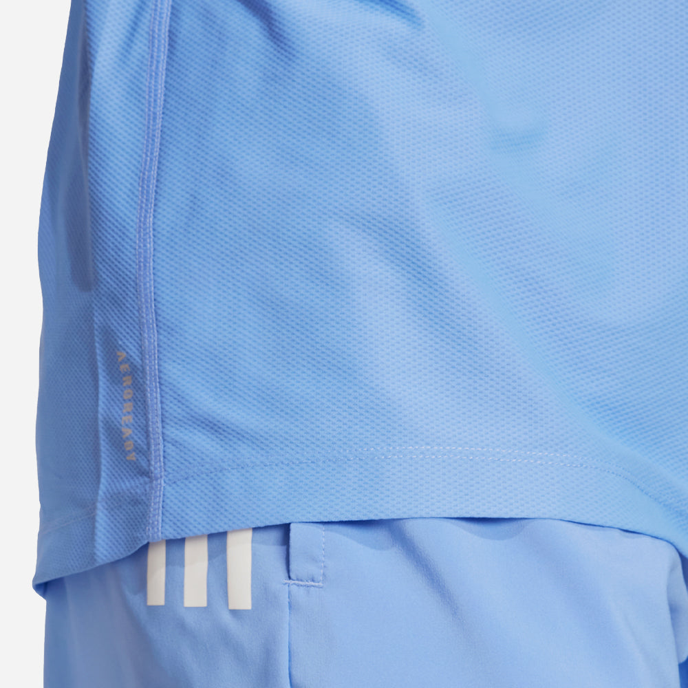 Áo Thun Nam Adidas Own The Run - Xanh Dương - Supersports Vietnam