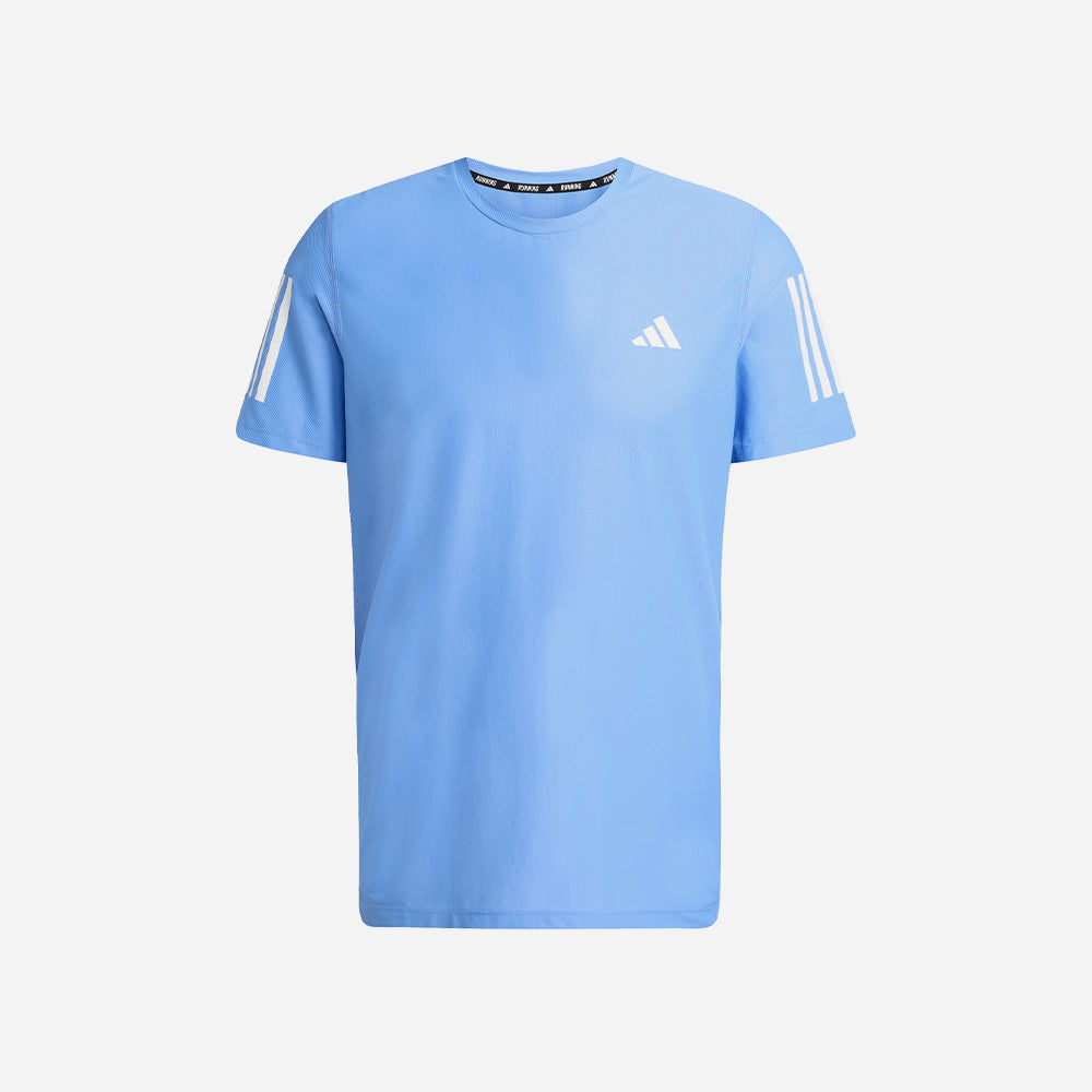 Áo Thun Nam Adidas Own The Run - Xanh Dương - Supersports Vietnam