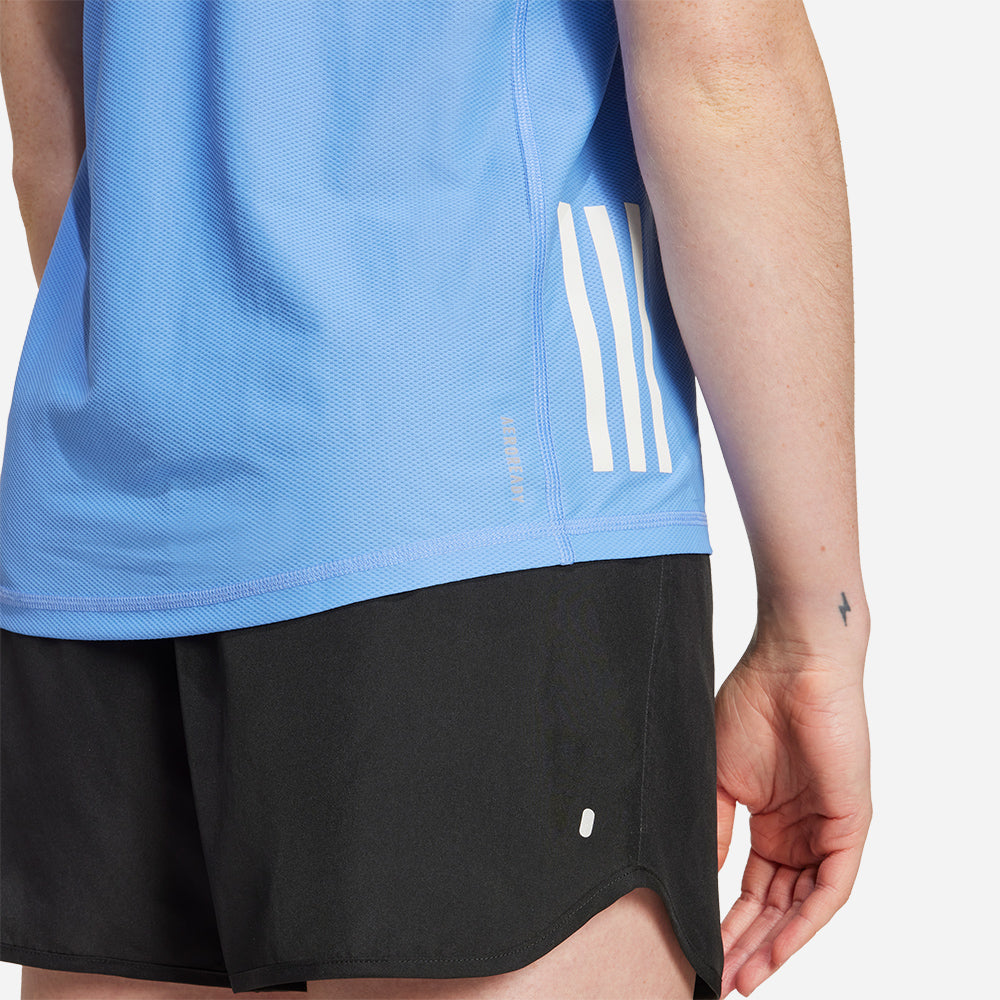 Áo Ba Lỗ Nữ Adidas Own The Run - Xanh Dương - Supersports Vietnam