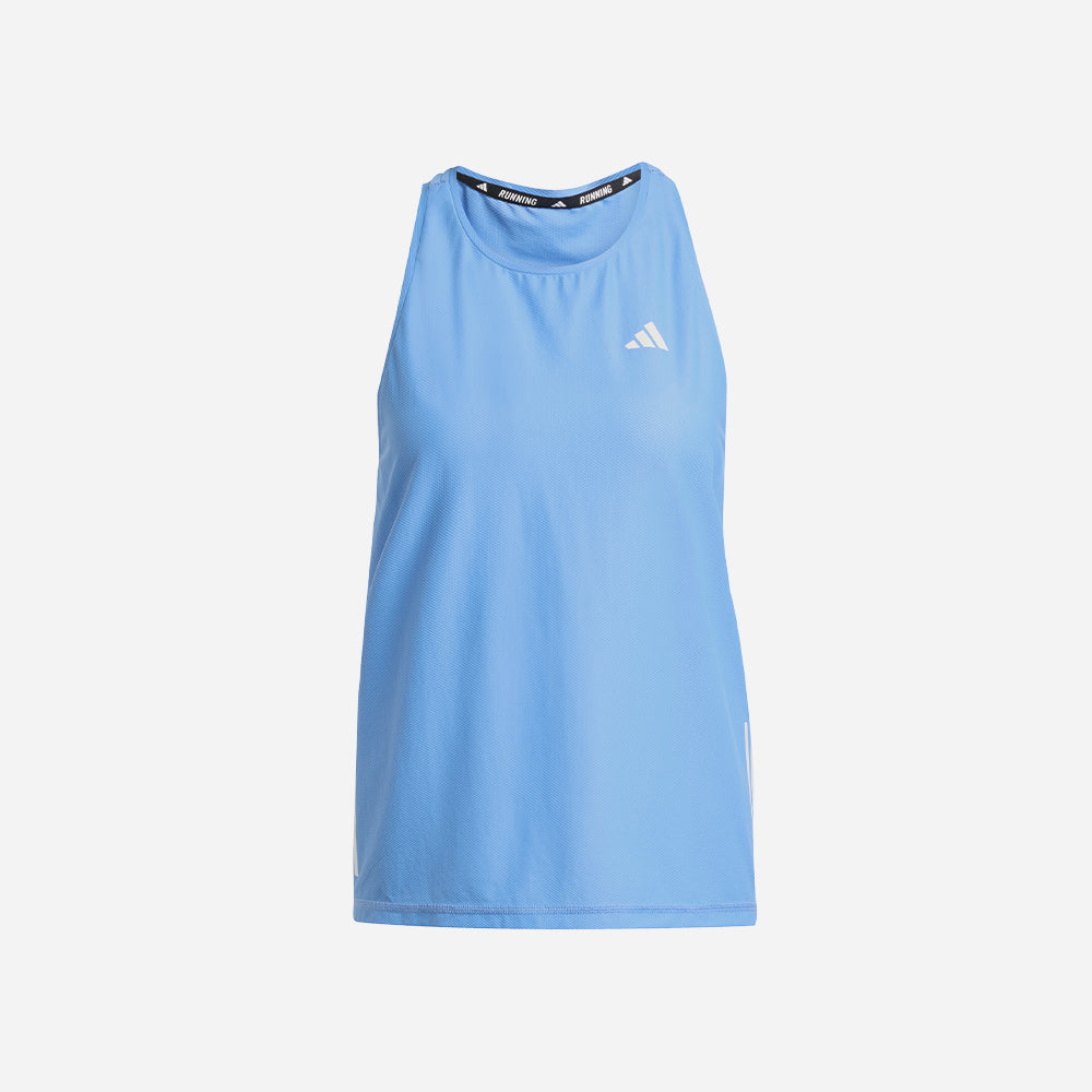 Áo Ba Lỗ Nữ Adidas Own The Run - Xanh Dương - Supersports Vietnam