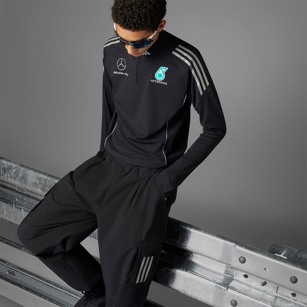 Quần Dài Thể Thao Nam Adidas Mercedes - Đen - Supersports Vietnam