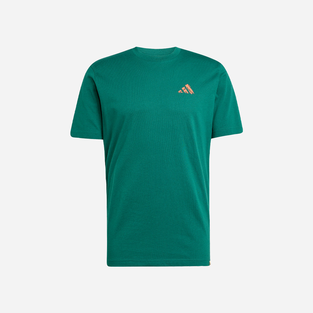 Áo Thun Nam Adidas Doodle Hunt Hike Graphic - Xanh Lá - Supersports Vietnam