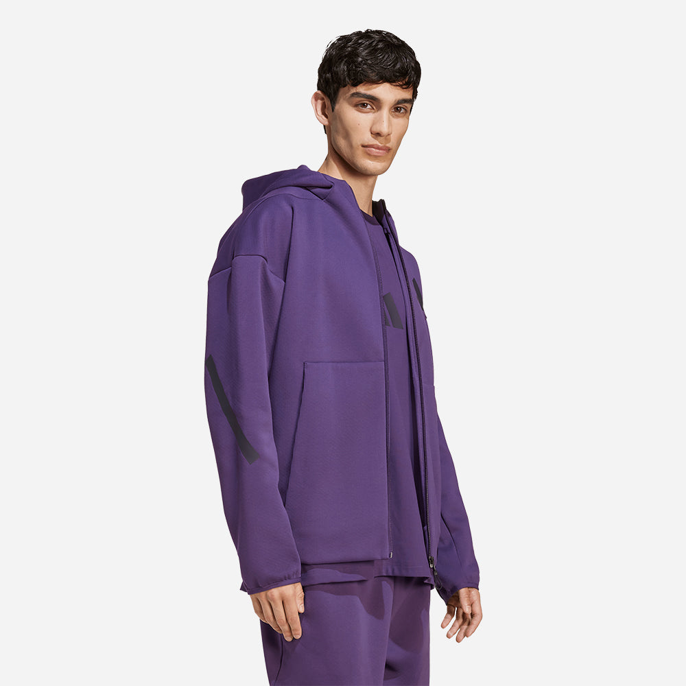 Áo Khoác Nam Adidas Z.N.E. Full-Zip - Tím - Supersports Vietnam