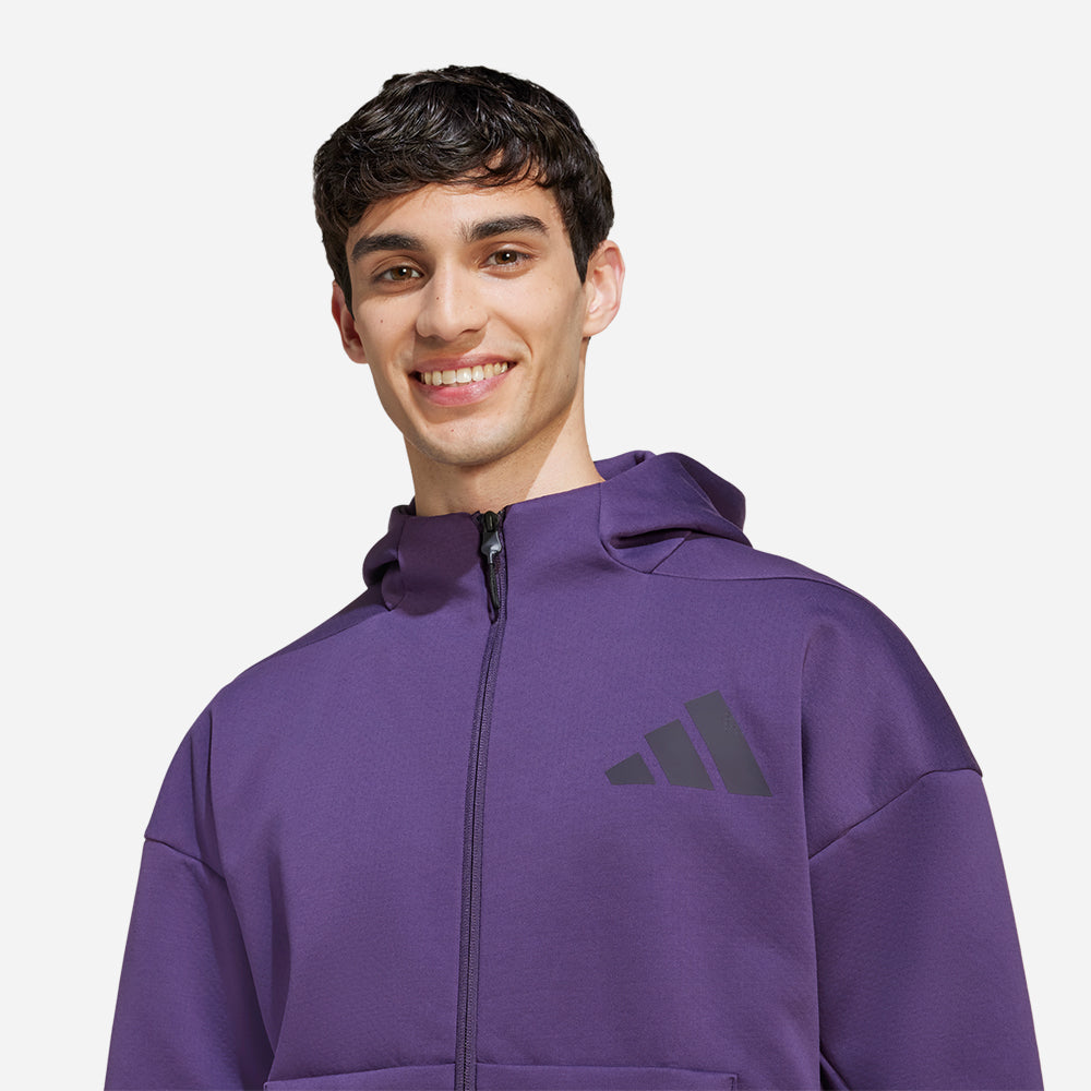 Áo Khoác Nam Adidas Z.N.E. Full-Zip - Tím - Supersports Vietnam
