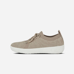 Giày Sneaker Nữ Fitflop F-Sporty Uberknit - Nâu - Supersports Vietnam