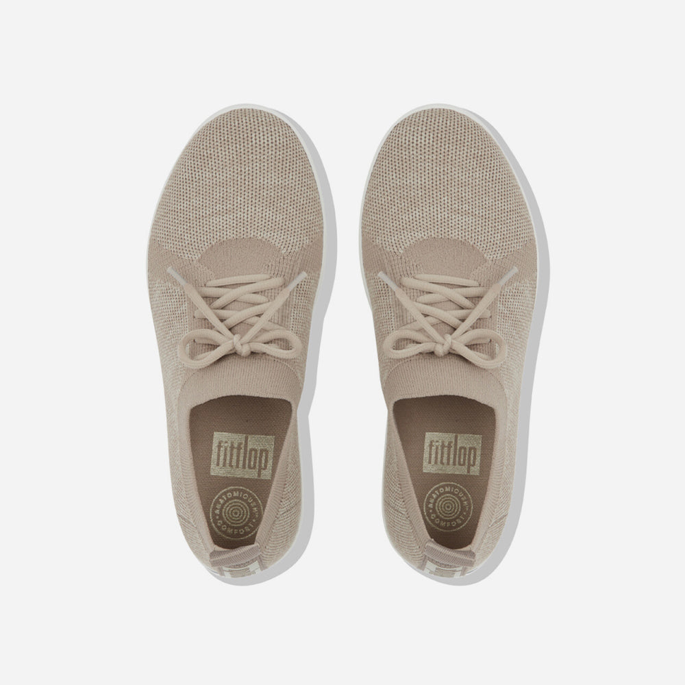 Giày Sneaker Nữ Fitflop F-Sporty Uberknit - Nâu - Supersports Vietnam
