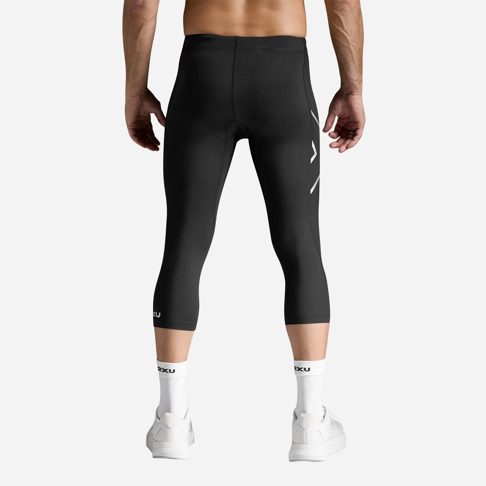 Quần Bó Thể Thao Nam 2XU Core Compression 3/4 - Đen - Supersports Vietnam