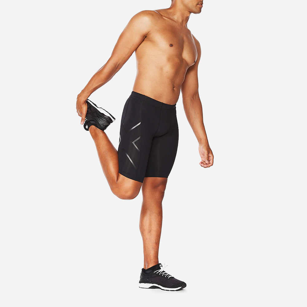 Quần Ngắn Bó Cơ Nam 2XU Core Compression - Đen - Supersports Vietnam