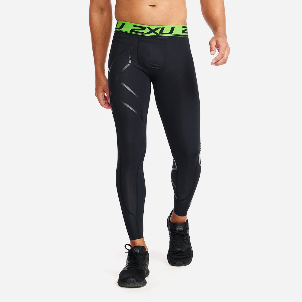 Quần Dài Bó Cơ Nam 2XU Refresh Recovery Compression - Đen - Supersports Vietnam
