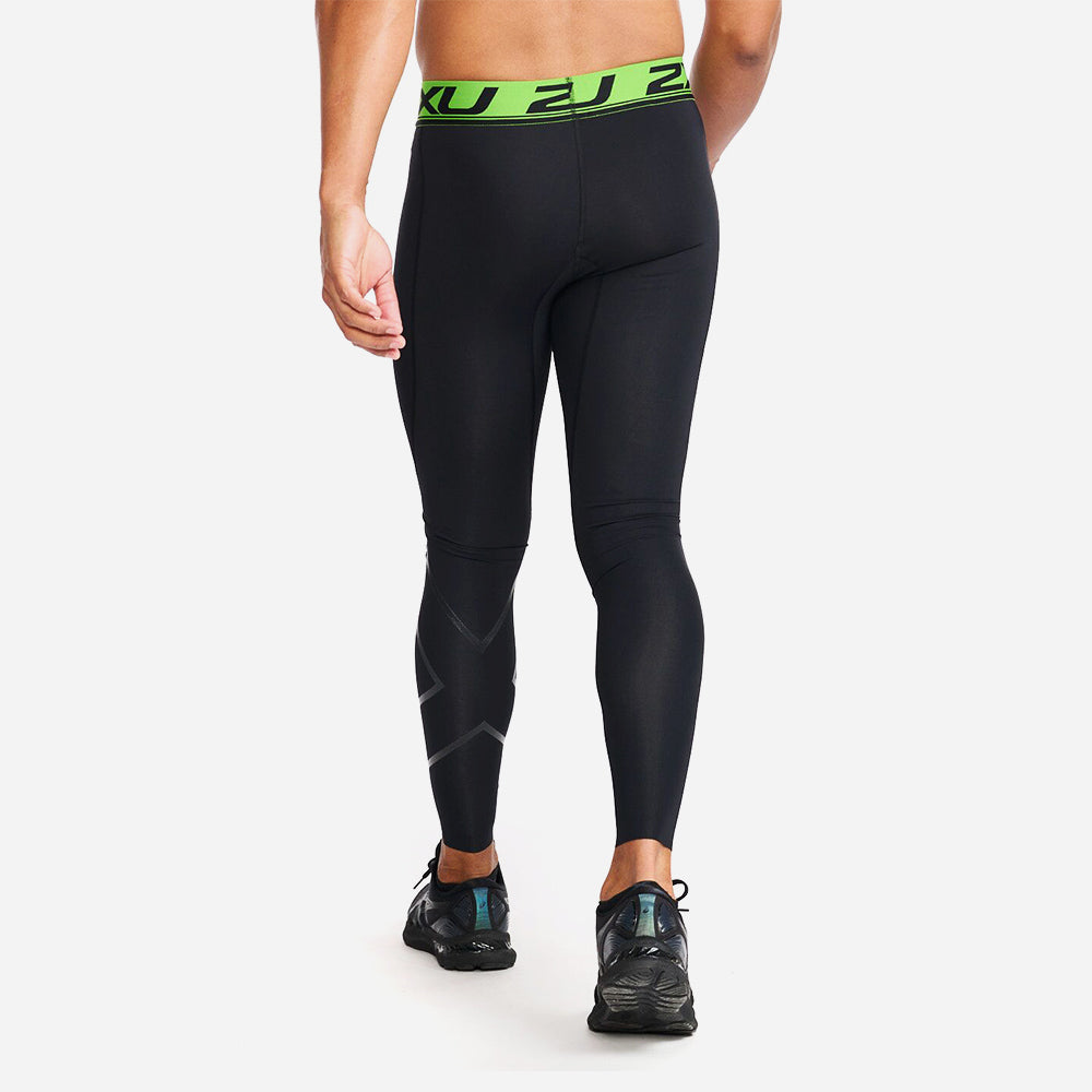 Quần Dài Bó Cơ Nam 2XU Refresh Recovery Compression - Đen - Supersports Vietnam