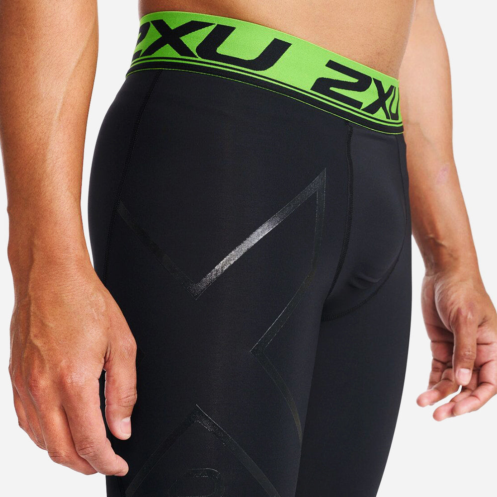 Quần Dài Bó Cơ Nam 2XU Refresh Recovery Compression - Đen - Supersports Vietnam